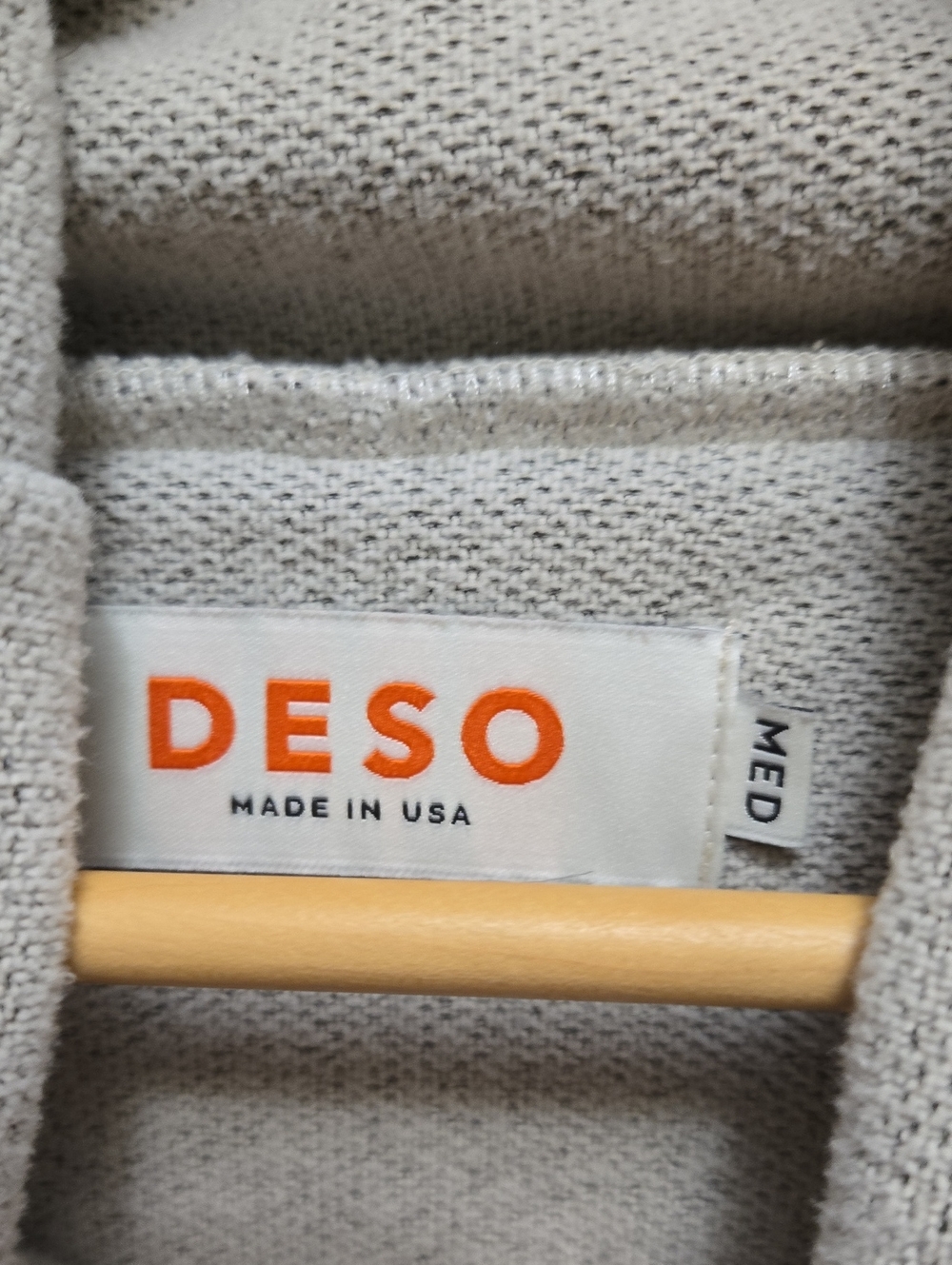 Deso Tallac Pullover Size M Funnel Cowl Neck Gorpcore Outdoor - Picture 5 of 15